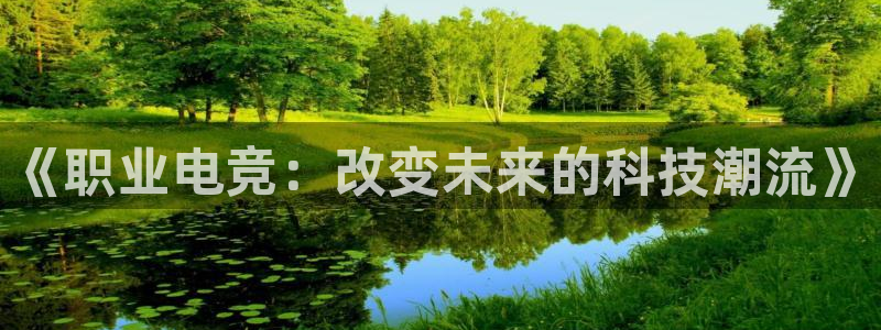 泛亚电竞内部：《职业电竞：改变未来的科技潮流》