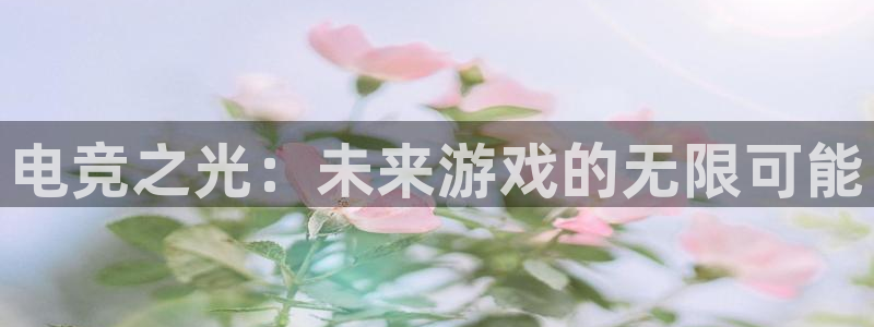 泛亚电竞app官网入口：电竞之光：未来游戏的无限可能